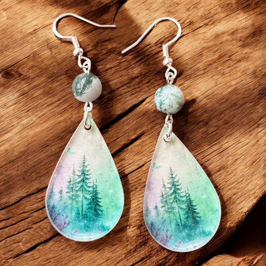 Conifer Forest Earrings