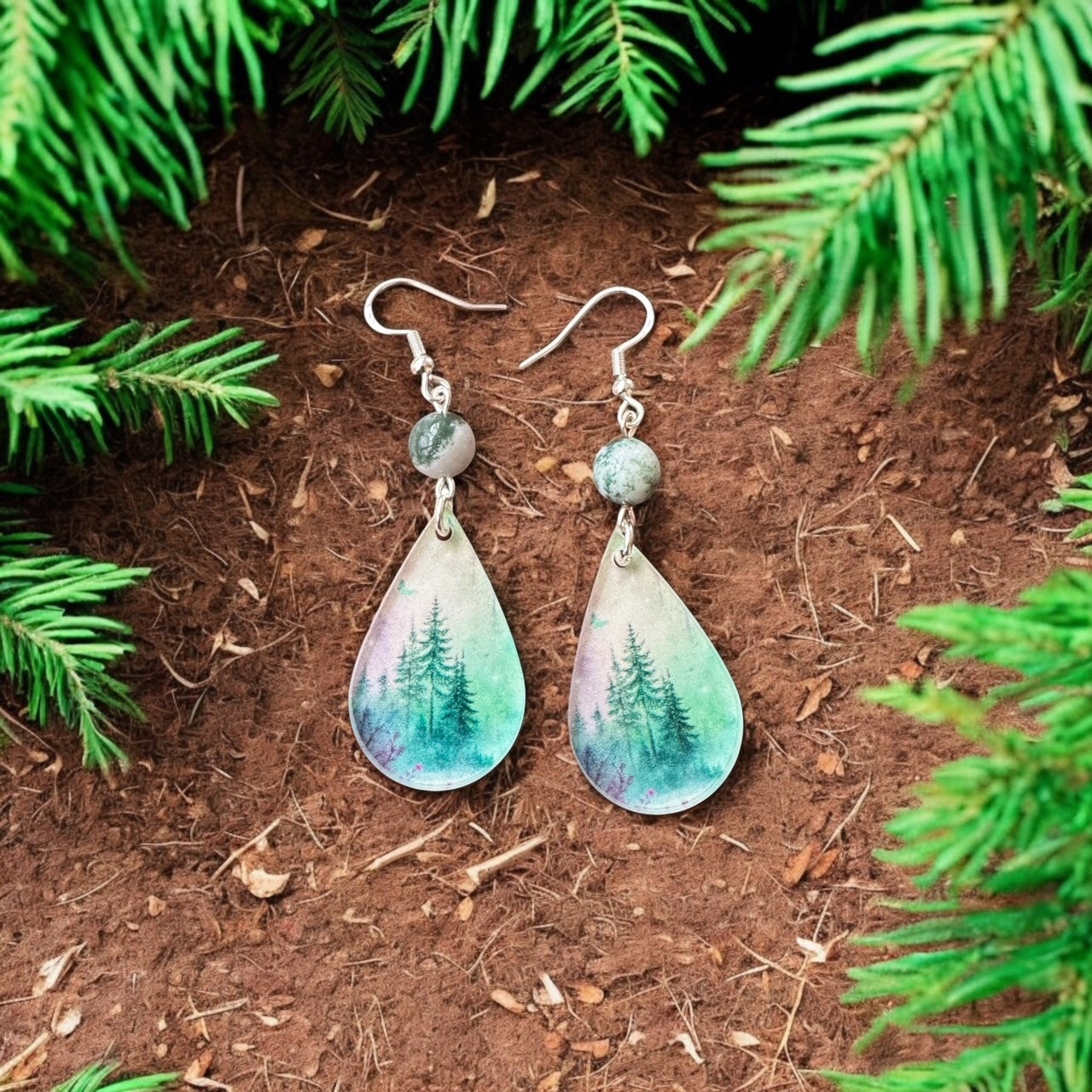 Conifer Forest Earrings