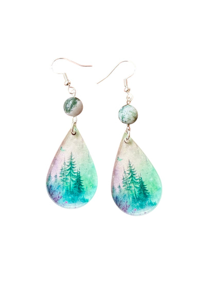 Conifer Forest Earrings