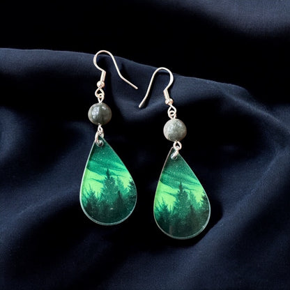 Emerald Forest Earrings