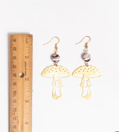 Woodland Mushrooms Earrings