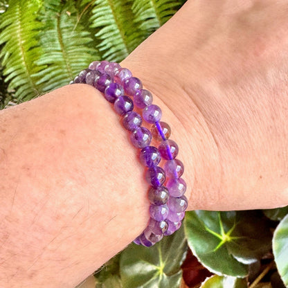 Amethyst Stretch Bracelet