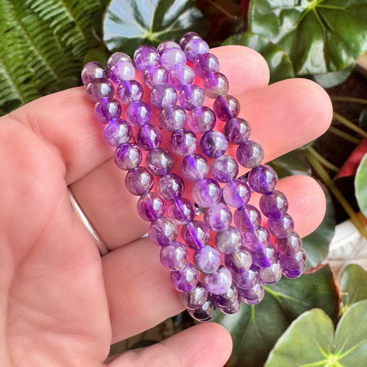 Amethyst Stretch Bracelet