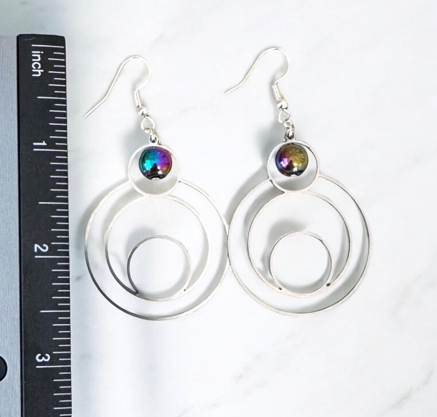 Cosmic Rings Earrings