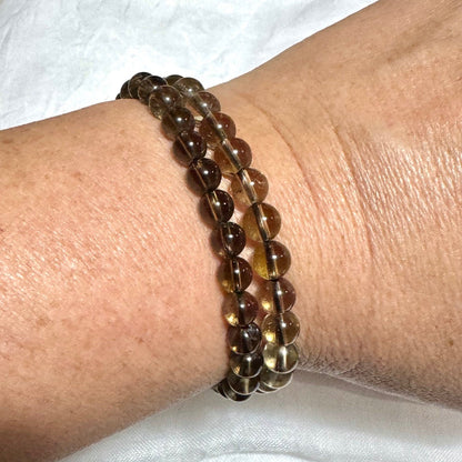 Smoky Quartz Stretch Bracelet