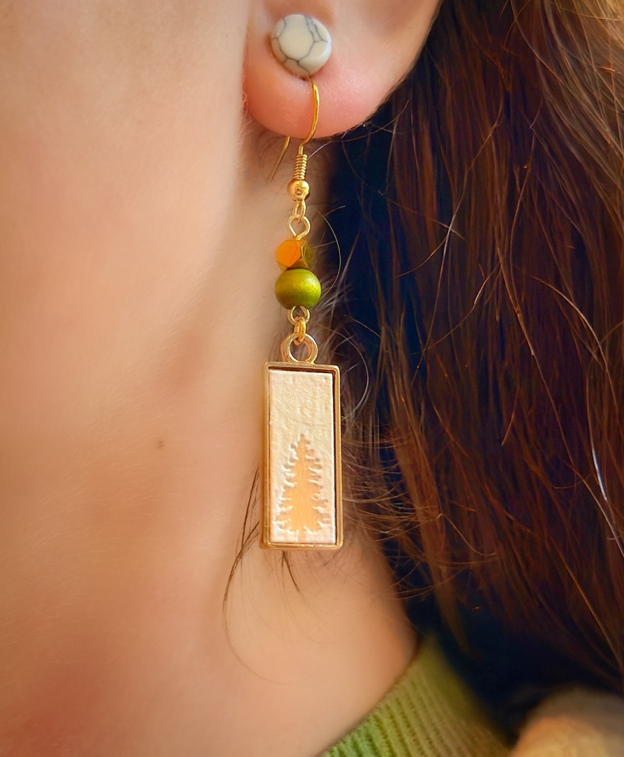 Winter Pine Earrings