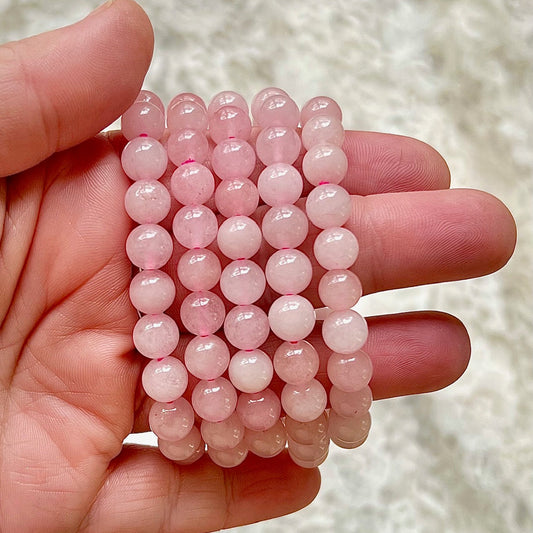 Rose Quartz Stretch Bracelet