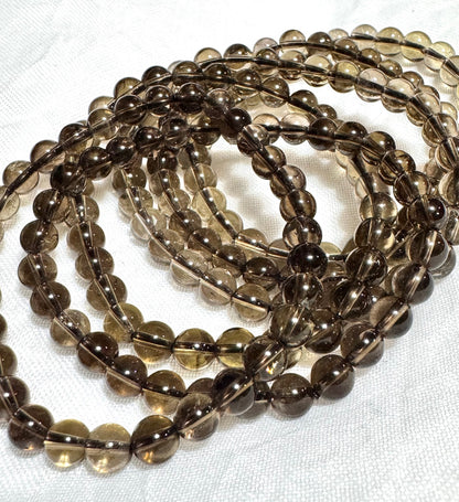 Smoky Quartz Stretch Bracelet