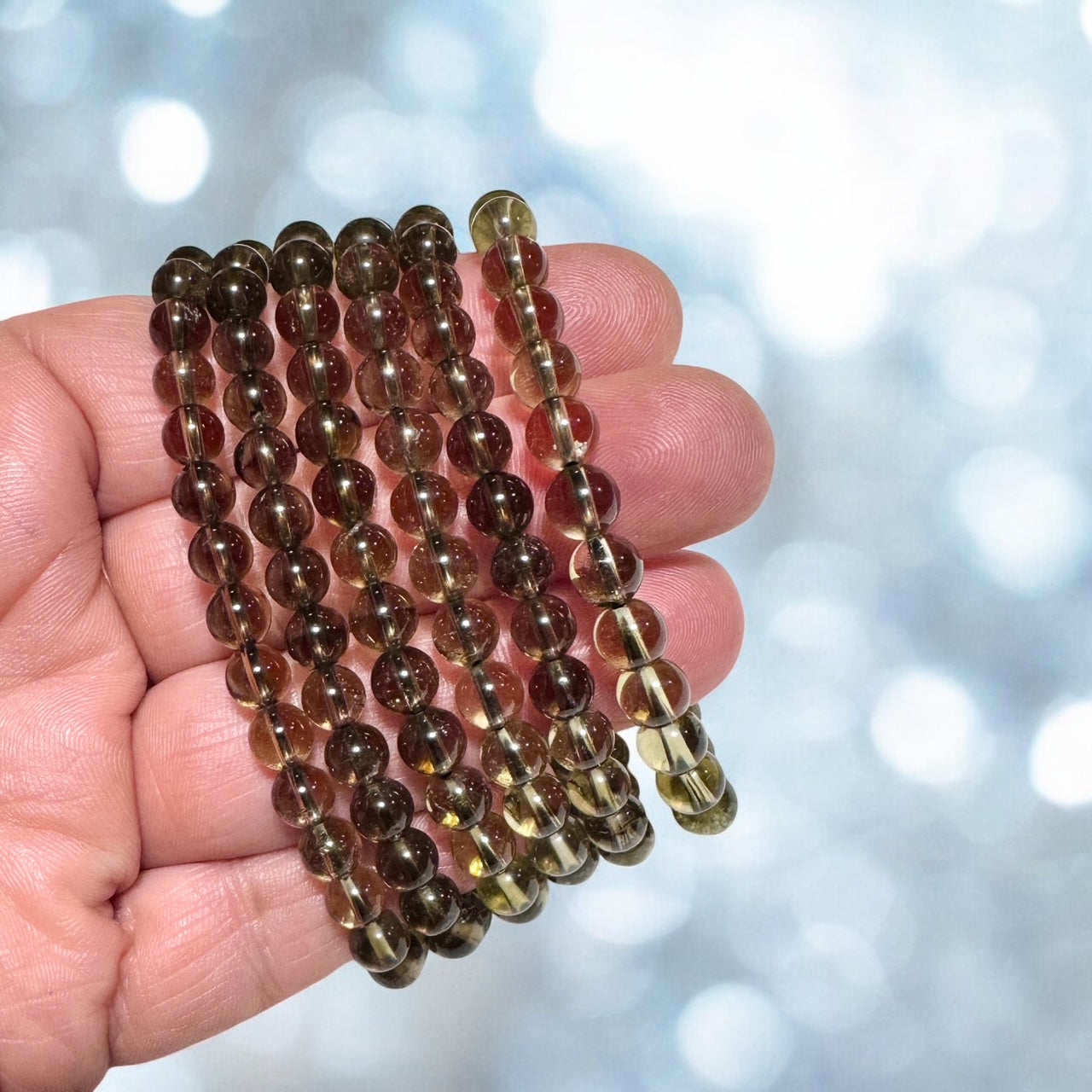 Smoky Quartz Stretch Bracelet