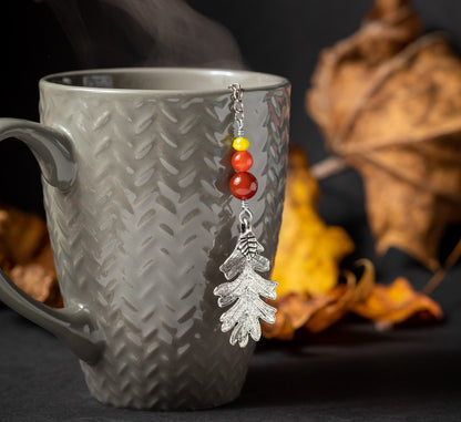 Autumn Oak Leaf Tea Infuser